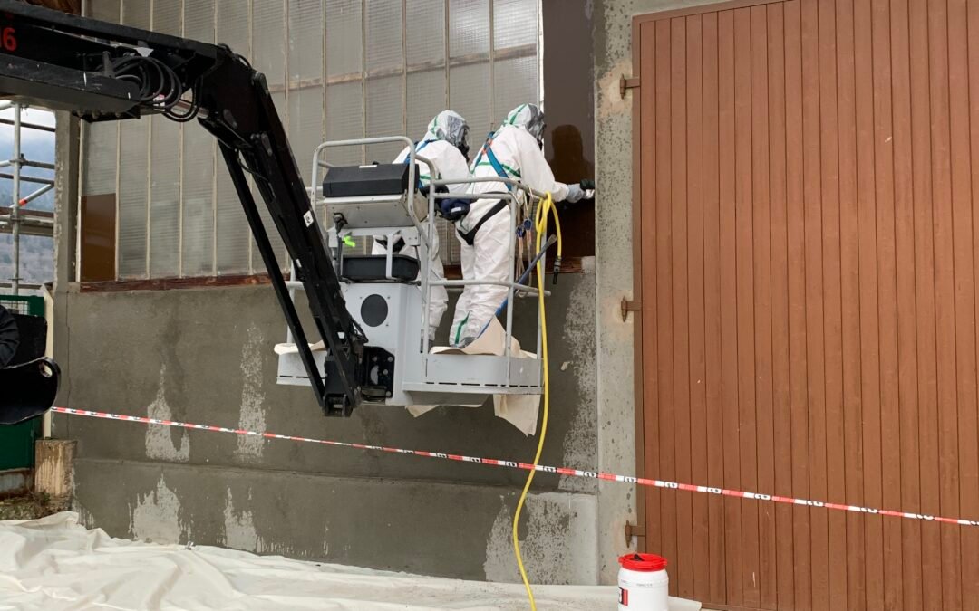 Retrait de mastic vitrier – PRIMALP – L’ARCANEE – Doussard (74210)